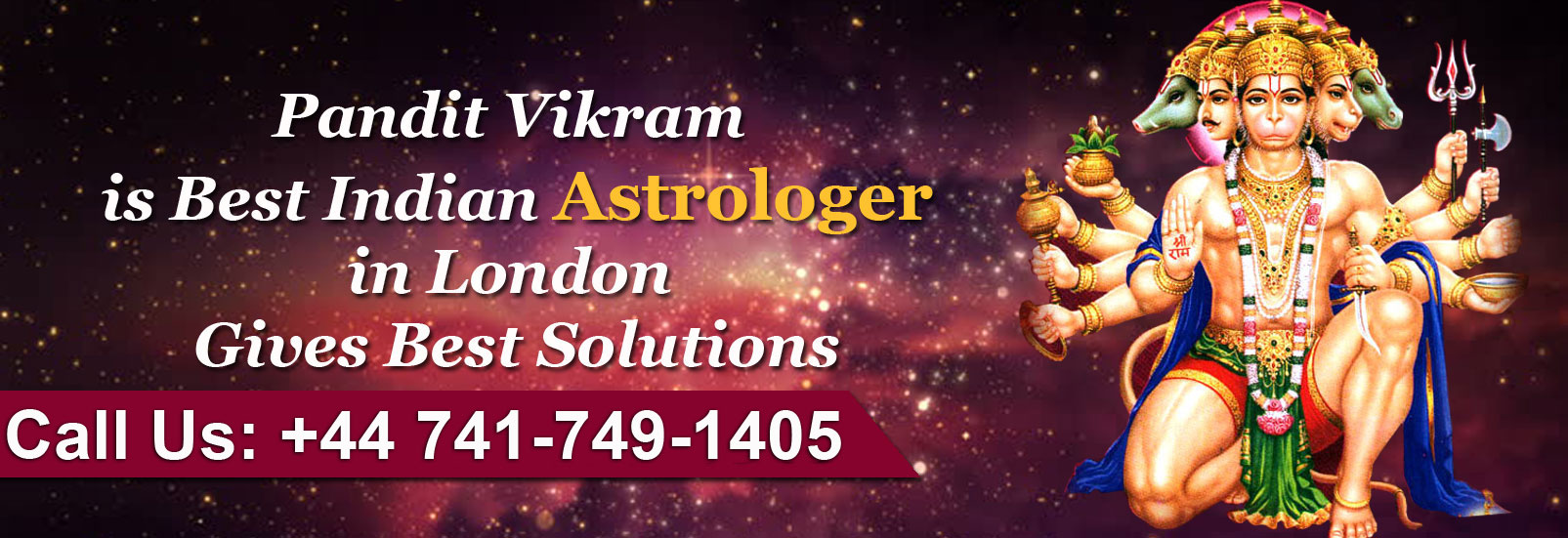 Pandit Vikram Astrology Services Banner